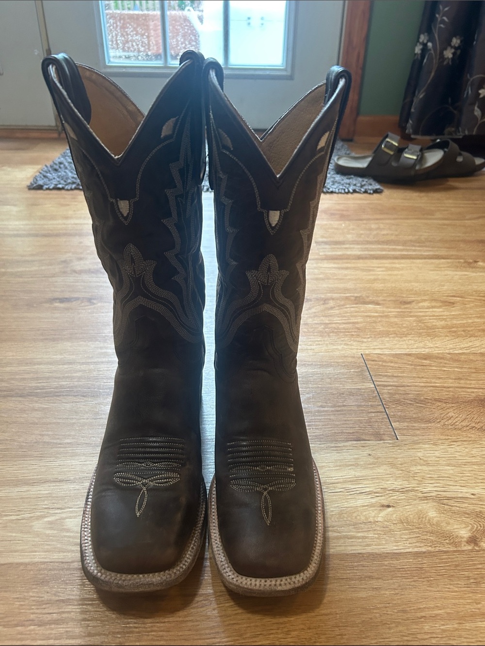 Women’s Brown Western Cowboy Boots - Classic Pull-On Style